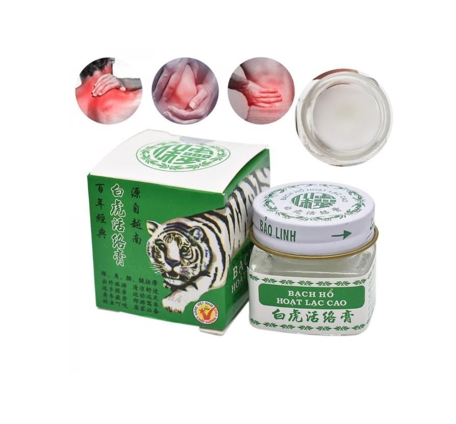 White Tiger Balm Pain Relief Ointment (20g, Vietnam)