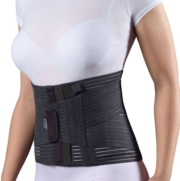 Lightweight Lumbar Sacral Support Belt with Adjustable Stays & Straps - ORTO PROFESSIONAL AWA 172