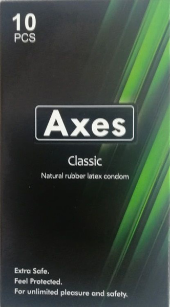 Axes Classic Condoms, 10-Pack