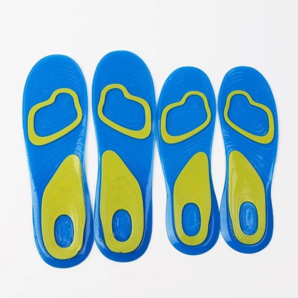 Men's Orthotic Gel Shoe Inserts for Flat Feet (Sizes 42-48)