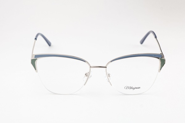 Milagrosa Women's 2022 Cat Eye Metal Glasses Frames: Lightweight & Durable