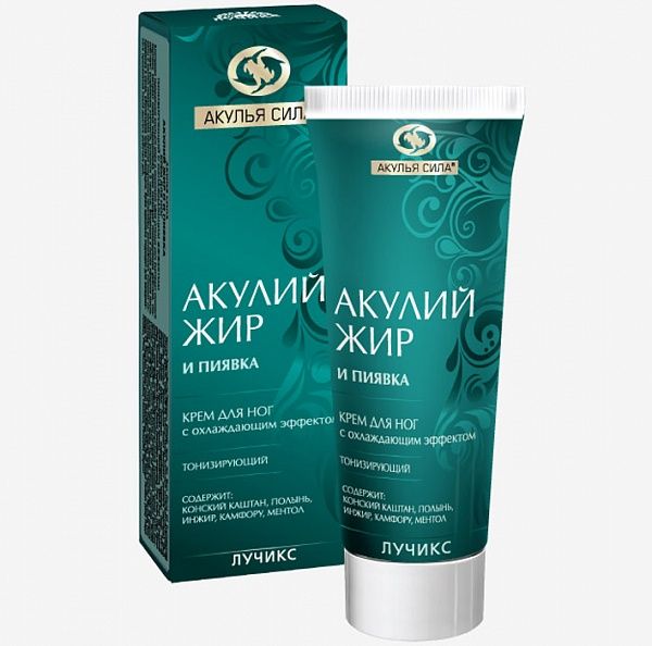 Shark Liver Oil & Leech Venotonic Cooling Foot Cream