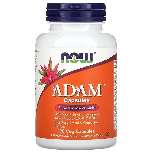 Adam Vitamins for Men (90 Vegan Capsules)