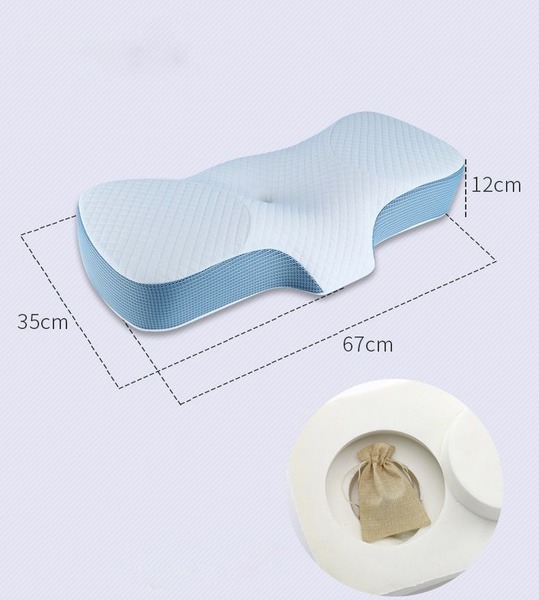 Yicheng Orthopedic Pillow (37x67cm, 12cm Height)