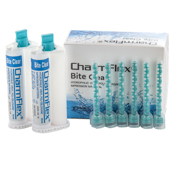 CharmFlex Bite Clear Dental Impression Material (2 x 50ml)
