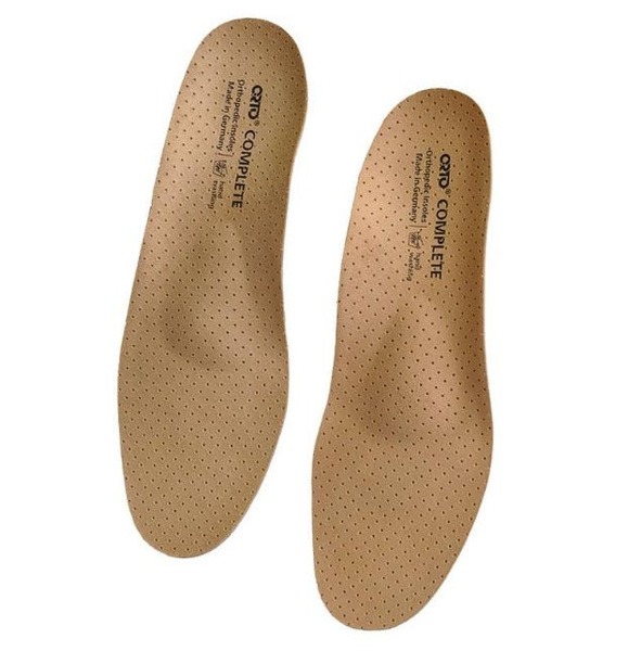 Leather Orthotic Insoles: COMPLETE Support