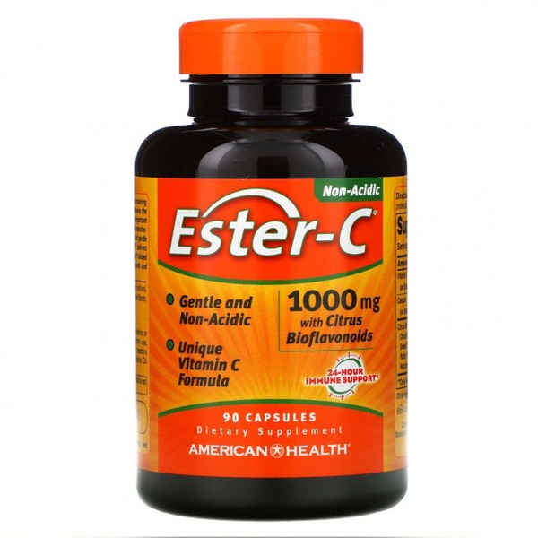 Ester-C 1000mg with Bioflavonoids - 90 Capsules