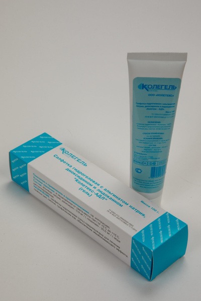 Coletex-ADL Hydrogel: Pain-Relieving Wound Healing Gel for Infected Wounds (100g)