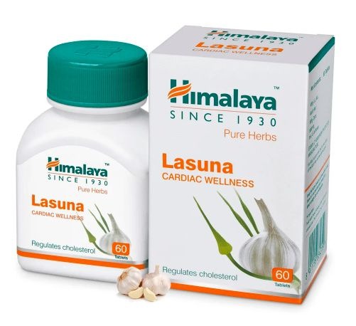 Himalayan Lasuna: Cholesterol Support & Cardiovascular Health Supplement (60 Tablets)