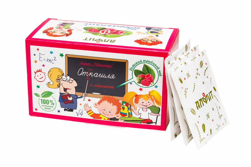 Alfit School Tea for Coughs with Raspberry