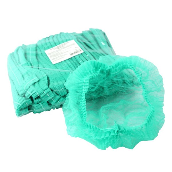 Disposable Green Caps (100 Pack)