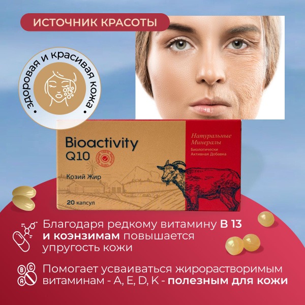 Goat Fat Capsules with CoQ10: Benefits & Uses