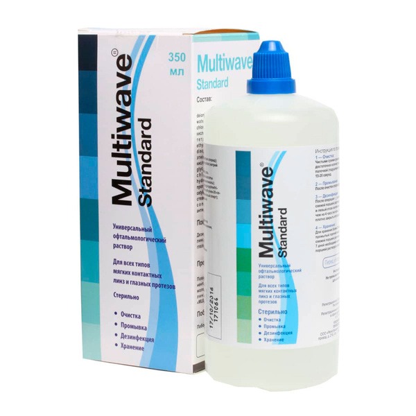 MultiWave Standard Contact Lens Solution (350ml)