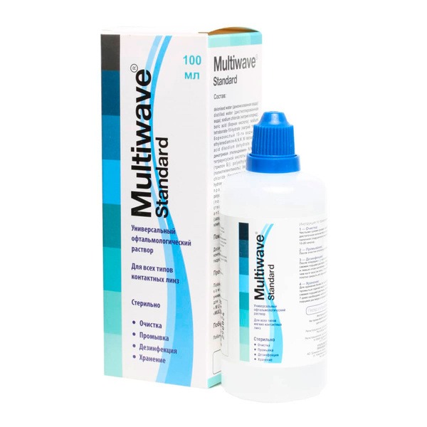 MultiWave Standard Contact Lens Solution (100ml)