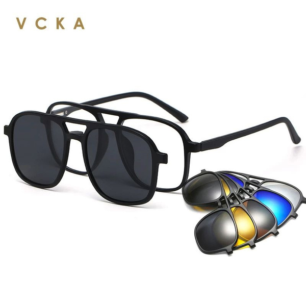 Magnetic Clip-On Sunglasses