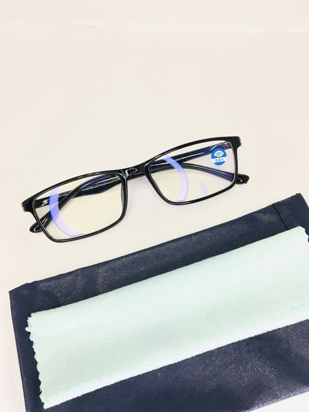 Men's Computer Glasses +2.5 Diopter Blue Light Blocking