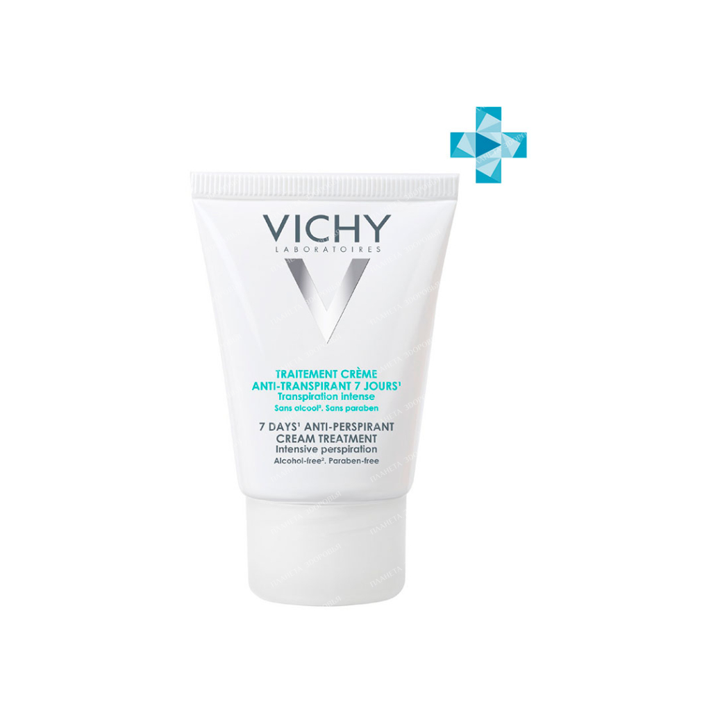 Vichy Deodorant-cream 7 days, regulating excessive perspiration 30 ml