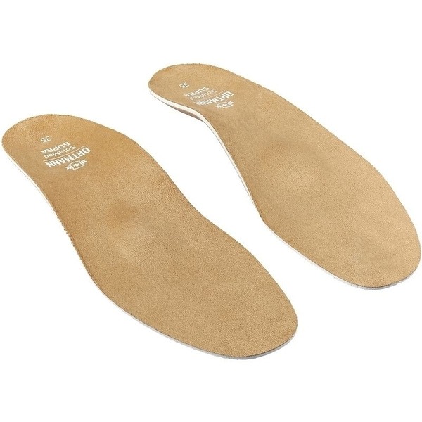 SolaMed SUPRA ORTMANN Orthotic Insoles for Flat Feet (Transverse & Combined) - Size 40