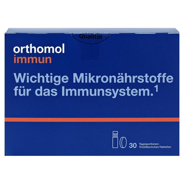 Orthomol Immun (Germany): 30-Day Immune Support Drink & Tablets