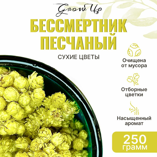 Immortelle Flower Tea (250g) - Dried Herbs, Herbal Infusion