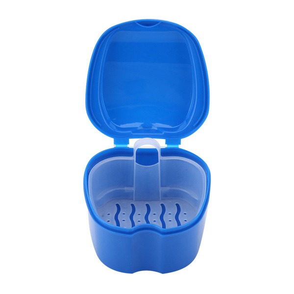 Dark Blue Denture Case