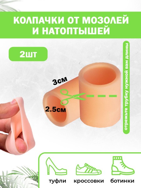 QuisLife Fingertip Protectors: Prevent Blisters, Cracks & Calluses (Size M, 2 Pack)