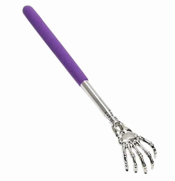 Purple Telescopic Back Scratcher & Massager (22-58cm)