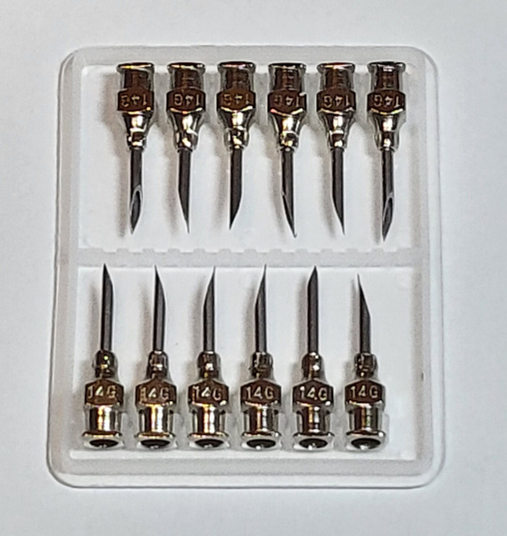 Reusable 2.0x15mm Luer-Lok Needle