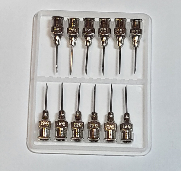 Reusable 1.0x15mm Luer-Lok Needle