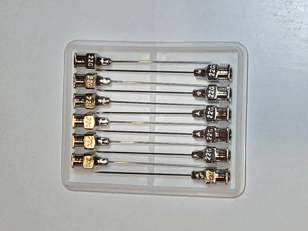 Reusable 0.7x40mm Luer-Lock Needle