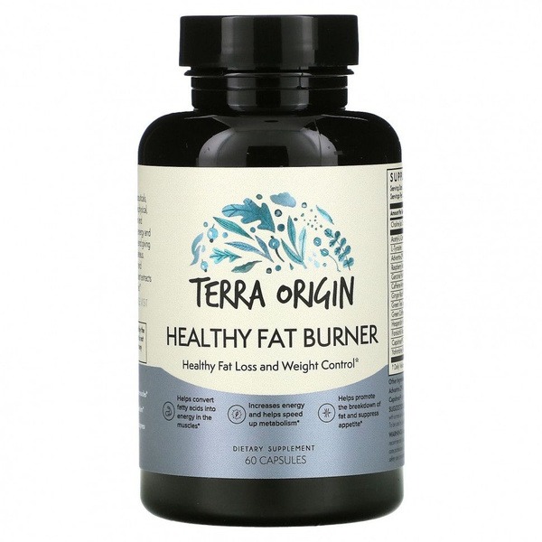 Terra Origin Fat Burner: 60 Capsules