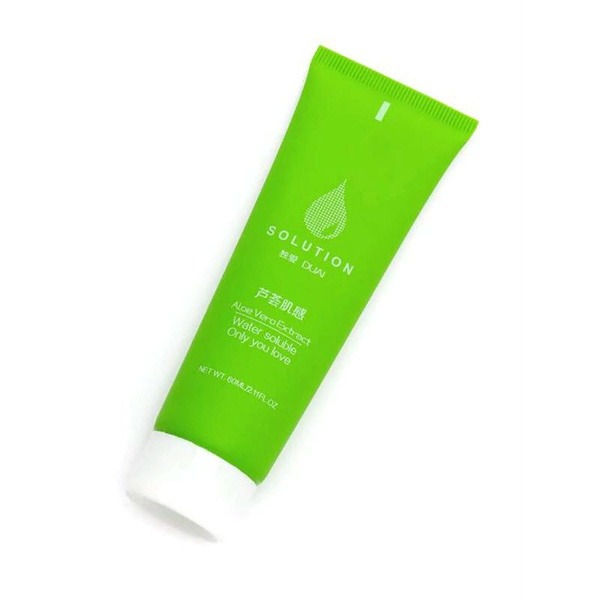Water-Based Intimate Lubricant Gel, 60ml, Green