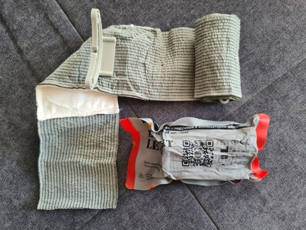 Leaf Project: 4-Inch Single-Pad Pressure Applicator Bandage (IPP)