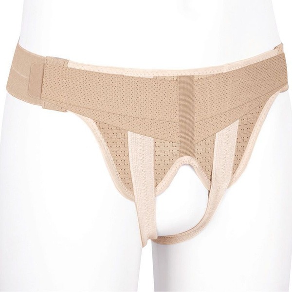 Inguinal Hernia Support Belt with 2 Pelots & Extra Compression - Ecoten GPP-443N