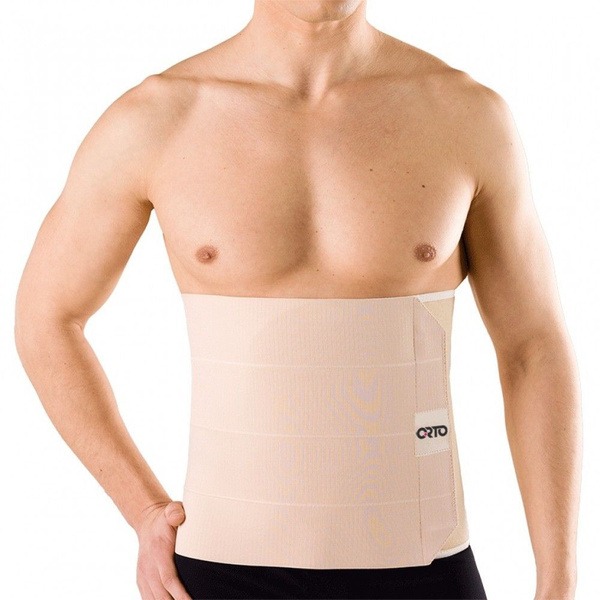 Post-Surgical Abdominal Binder BP-121 Orto (XL, 4-Panel)