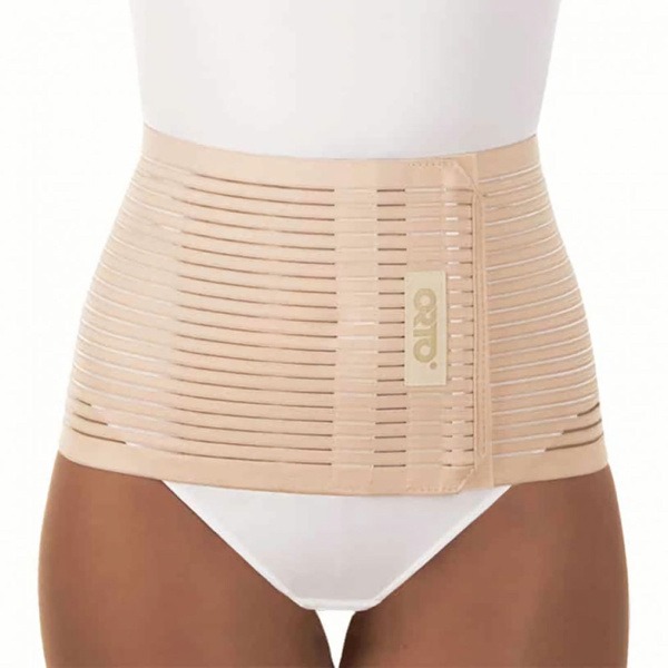 Women's Lightweight Post-Surgery Support Bandage (20cm, Beige XL)