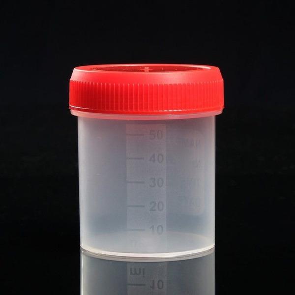 Sterile Biospecimen Containers (60ml, 4 Pack)
