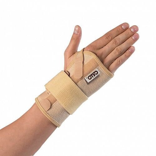 Wrist Support Brace, Short Rigid Splint - Left (SWL-602)