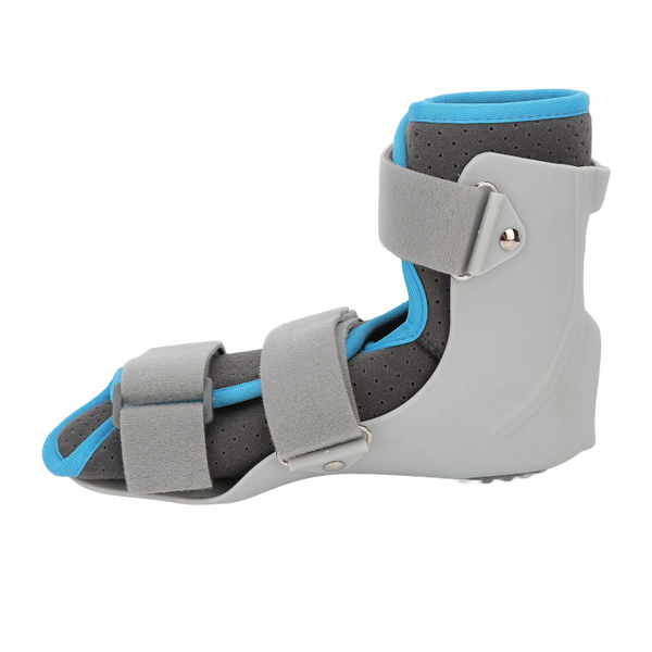 Breathable Adjustable Ankle Support Brace (Size S) - Replacement for Cast, Prevents Foot Drop & Sprains