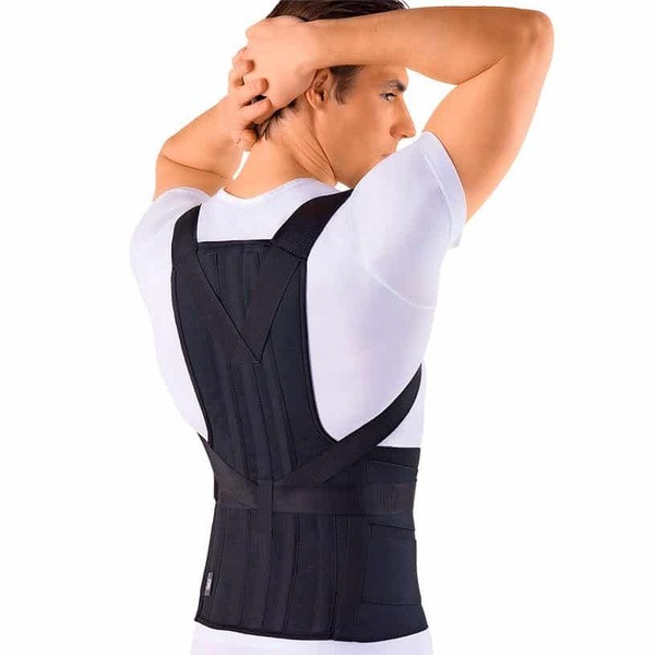 Adult Lumbar-Thoracic-Sacral Support Brace with Rigid Stays - Size L2 Beige