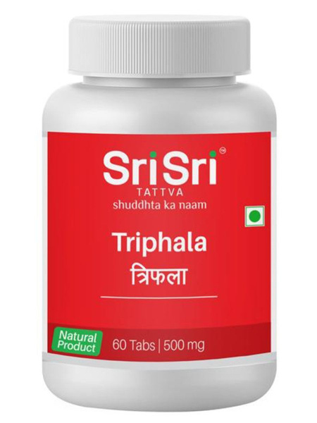 Sri Sri Triphala: 500mg Anti-Aging Supplement