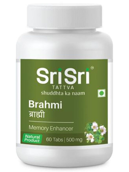 Sri Sri Brahmi Memory Supplement - 500mg