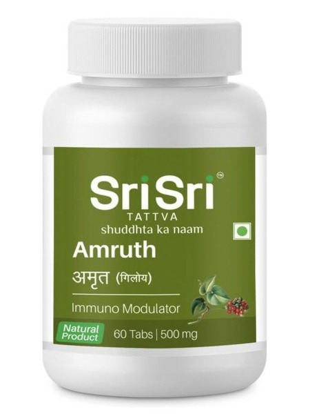 Amruth (Sri Sri) 500mg Fever Reducer Supplement