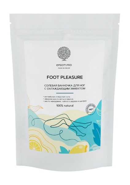 Epsom Salt Foot Soak - 400g for Foot Pleasure