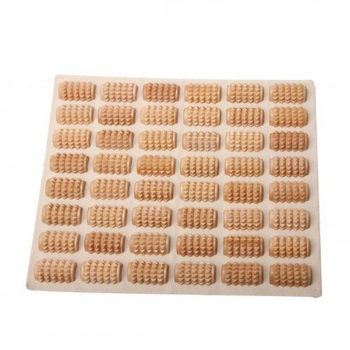 Wooden Foot Massage Mat KM1102 (28x33cm)