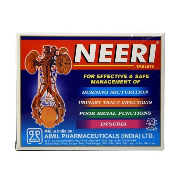 AIMIL Neeri Kidney & Urinary Support Tablets (30 Count)