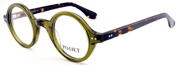 Pojjet Round Plastic Eyeglass Frames