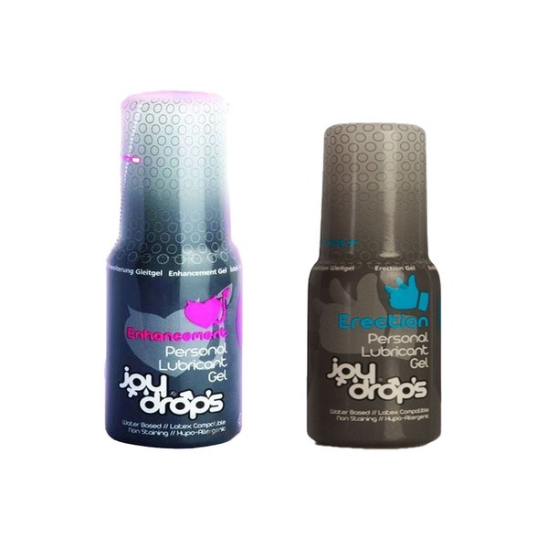 JOYDROPS Couple's Lubricant Set: 50ml Exciting Gel for Her & Him