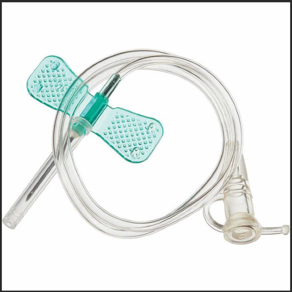 21G Butterfly Infusion Set (Green, 0.8x19mm, 5 Pack)