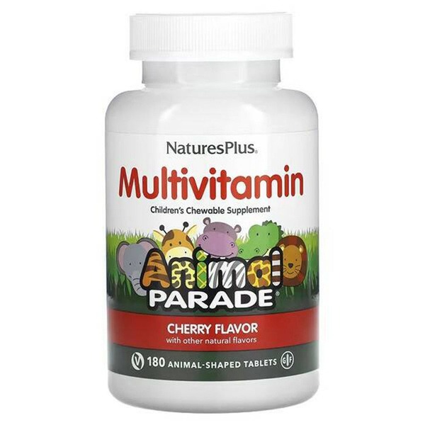 Animal Parade Nature's Plus Cherry Gummies - 180 Count